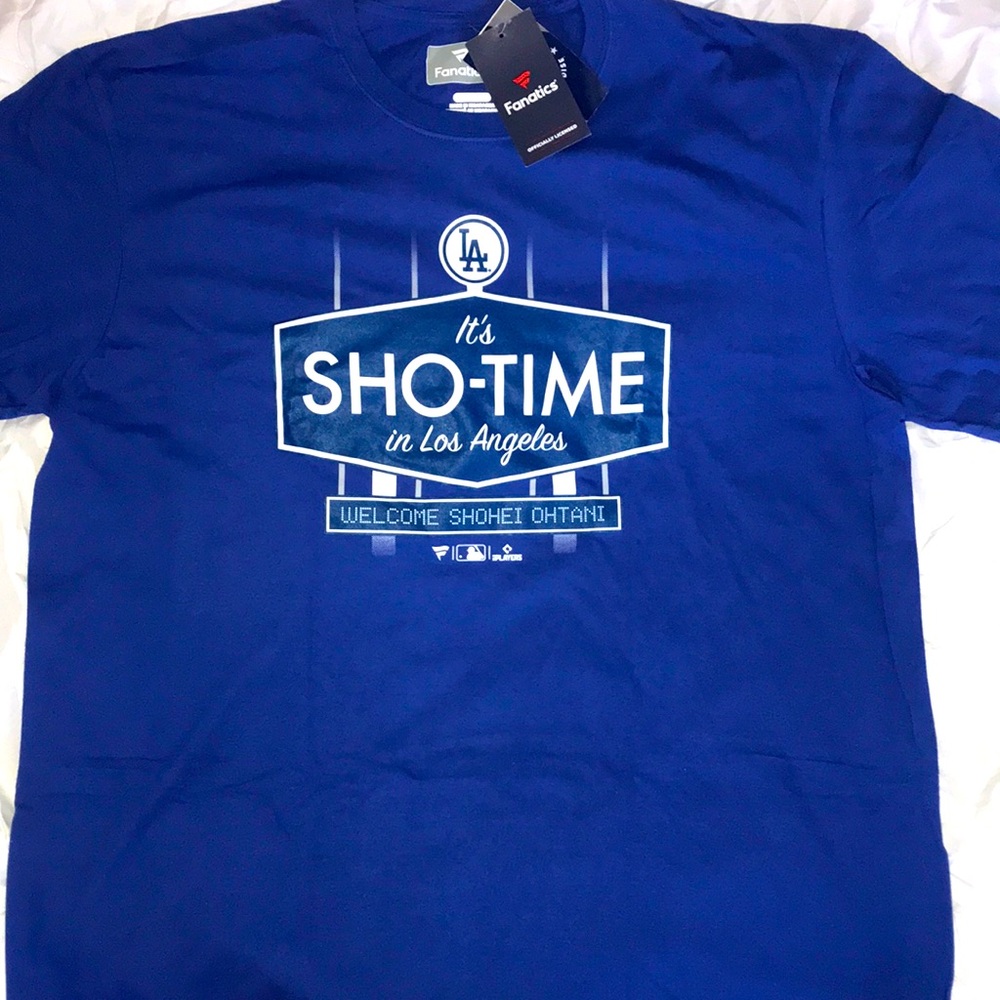 Shohei Ohtani Los Angeles Dodgers Fanatics adult XXL shirt NWT